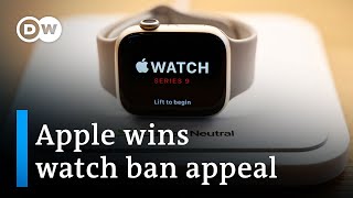 Apple is resuming sales in the US of its Watch Series 9 and Ultra 2  DW Business [upl. by Niamart939]