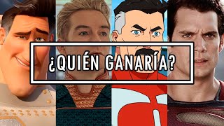 Omni Man vs Homelander vs Metroman vs Superman vs Titán vs Meta Man  Análisis [upl. by Nodyarb]