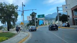 Recorriendo la Macroplaza Monterrey NL México  driving tour [upl. by Rehsu]