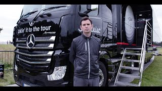 INSIDE THE NEW TITLEIST TOUR TRUCK [upl. by Sedberry]