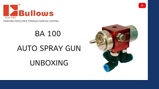 Bullows BA 100 Auto Spray Gun Unboxing [upl. by Argile74]