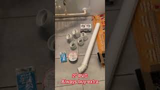 Tub to Shower drain conversion change 15” to 2” drain change Simple DIY [upl. by Hteazile603]