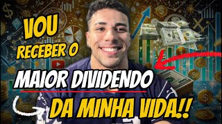 VOU RECEBER O MAIOR DIVIDENDO DA MINHA VIDA NO MÊS DO MEU ANIVERSÁRIO INVESTINDO DO ZERO [upl. by Nnaeerb553]