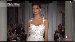 quotPNINA TORNAIquot for Kleinfeld New York Bridal Fashion Week 2014 by Fashion Channel [upl. by Tayib]