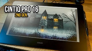 Wacom CINTIQ PRO 16 Review 2021 Version [upl. by Yrdnal]