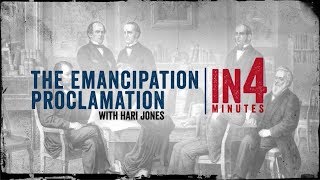 The Emancipation Proclamation The Civil War in Four Minutes [upl. by Hazeghi]