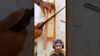 Wood Angle Cutting Wood Frame shorts woodworking ytshorts [upl. by Duleba]