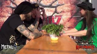 ROCKHARZ 2013 Interview mit ICED EARTH [upl. by Ahsiener]