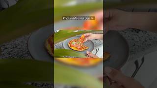 Pratik yulaflı omlet pizza🍕pratiktarifler [upl. by Elimac723]