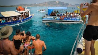 Laganas Bay Zakynthos  Turtle spotting [upl. by Annair]