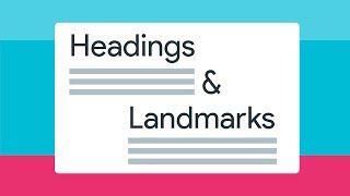 Why headings and landmarks are so important  A11ycasts 18 [upl. by Siouxie]