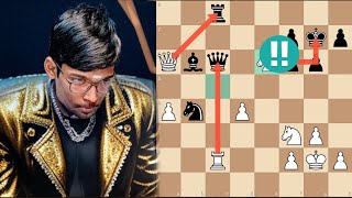 R Praggnanandhaa vs Fabiano Caruana  Saint Louis Blitz 2024 [upl. by Litton396]