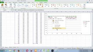 How to prepare control chart for Vitamin B12 in Excel 2010 [upl. by Meerak]