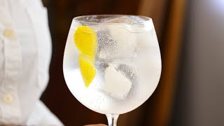 GIN TONIC Receta  Cómo se prepara paso a paso  CUKit [upl. by Lyrahs]