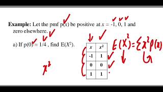 STA642 PROBABILITY DISTRIBUTION Topic No 46 Example of Math Expectation of Discrete Random Variable [upl. by Savage]