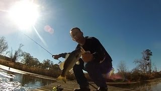 Farm Pond Bass Fishing Thomson Georgia [upl. by Nnyltak968]