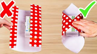 改变你一生的包装礼物窍门！很多人不知道的圣诞节妙招！ LifeChanging Gift Wrapping Hacks and Ideas for Christmas and Holidays [upl. by Farley777]