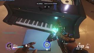 Symmetra suona quotFaccetta Neraquot sul pianoforte in Overwatch [upl. by Femi]