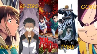 Best anime to watch in this winter🔥🔥 [upl. by Enaasiali]