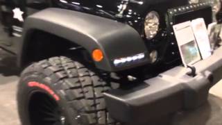 JEEP JK DRL LED lights by ROSTRA Precision Controls 20072014 [upl. by Oicirtap]