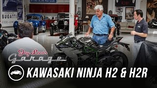 2015 Kawasaki Ninja H2 and H2R  Jay Lenos Garage [upl. by Neetsyrk]