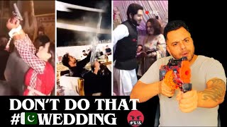 Pakistan Wedding firing  Indian 🇮🇳 Reaction 🛑 [upl. by Radie]