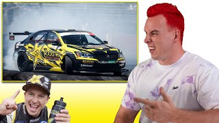 Pro Drifter Reacts to Tanner Foust Drifting [upl. by Dyann]