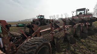 Niesamowite kamienie na polu Rosja wyorał rurę i urwał korpus w pługu Case IH Steiger 9350 [upl. by Akessej173]