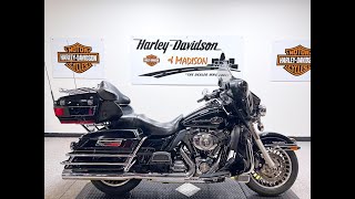 2011 Harley Davidson Ultra Classic Electra Glide FLHTCU Vivid Black [upl. by Hessney]