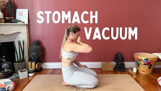 Renforcer ses muscles abdominaux profonds pour un ventre plat en 5 minutes grâce au Stomach Vacuum [upl. by Nogem]