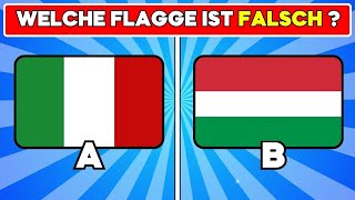 Das schaffst DU NIE Richtige Flagge erraten  Flaggenquiz [upl. by Evetta458]