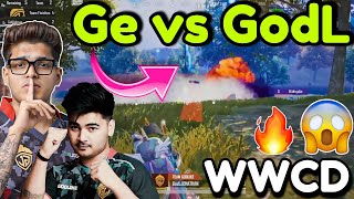 GODLIKE Strategic WWCD 👑 GodL vs GE 🔥🇮🇳 [upl. by Addam]