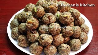 Panjiri ke ladoo recipeWinter special recipes [upl. by Zanas]