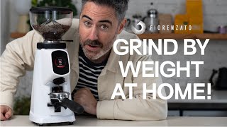 Fiorenzato AllGround Sense  Home coffee grinder that grinds by weight [upl. by Modestia403]