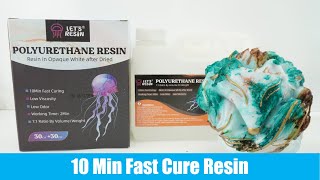 10 Minutes Fast Cure Resin with Lets Resin Polyurethane Resin [upl. by Siva15]