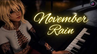 November Rain  Piano cover with female vocalist gunsnroses gratitude [upl. by Ahseem]