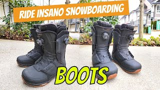 Best Snowboarding Boots for Allmountain Raider  Ride Insano Snowboarding boots Review 2023 [upl. by Artenra26]