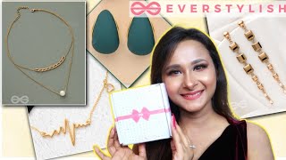 Everstylishcom Haul  Everstylish Haul  Jewellery Haul  Affordable Party Jewellery  Earring Haul [upl. by Nilson625]