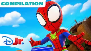 Marvels Spidey and his Amazing Friends🕸️ Season 3 Halfway Highlights Compilation  disneyjr [upl. by Gage]