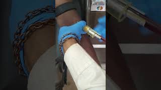 Blood sample collection procedureaseptic nursing hospital shorts doctor blooddonation lab [upl. by Iene]