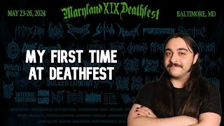 MARYLAND DEATHFEST 2024 RECAP [upl. by Pietra]