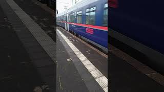 Abfahrt Nightjet Nach Amsterdam Central in Düsseldorf Hbf [upl. by Can303]