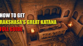 How to get Rakshasas Great Katana Elden Ring [upl. by Inahpets]