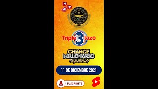 TRIPLETAZO  SUPERCHANCE PARA HOY 11 DICIEMBRE 2021 DIRECTO Shorts [upl. by Aynam157]