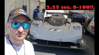 Volkswagen ID R  First Electric Racing Car  REVIEW  INTERVIEW Driver Romain Dumas [upl. by Gladys]