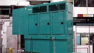 Genset Seismic Test  Cummins Power Generation [upl. by Wyck]