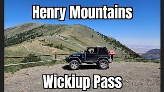 Hanksville Utah In The Henry Mountains On Wickiup Pass [upl. by Anair]