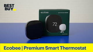 Ecobee Premium Smart Thermostat – From Best Buy [upl. by Nadeen]