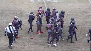 East Coast Ravens vs HR Hokies Juniors Football Championship 111719 [upl. by Kiele69]