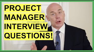 PROJECT MANAGER Interview Questions amp ANSWERS How to PASS a Project Management Job Interview [upl. by Mobley]